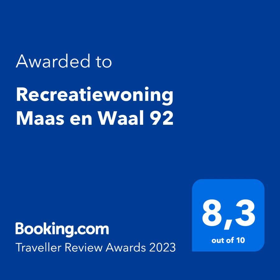 Recreatiewoning Maas En Waal 92 Villa Ewijk Exterior photo